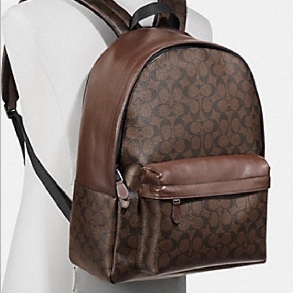 Coach Charles signature backpack